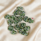 Rhinestone Heart (5pcs/Bag)