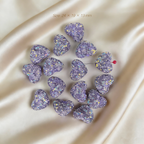 Rhinestone Heart (5pcs/Bag)