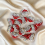 Rhinestone Heart (5pcs/Bag)
