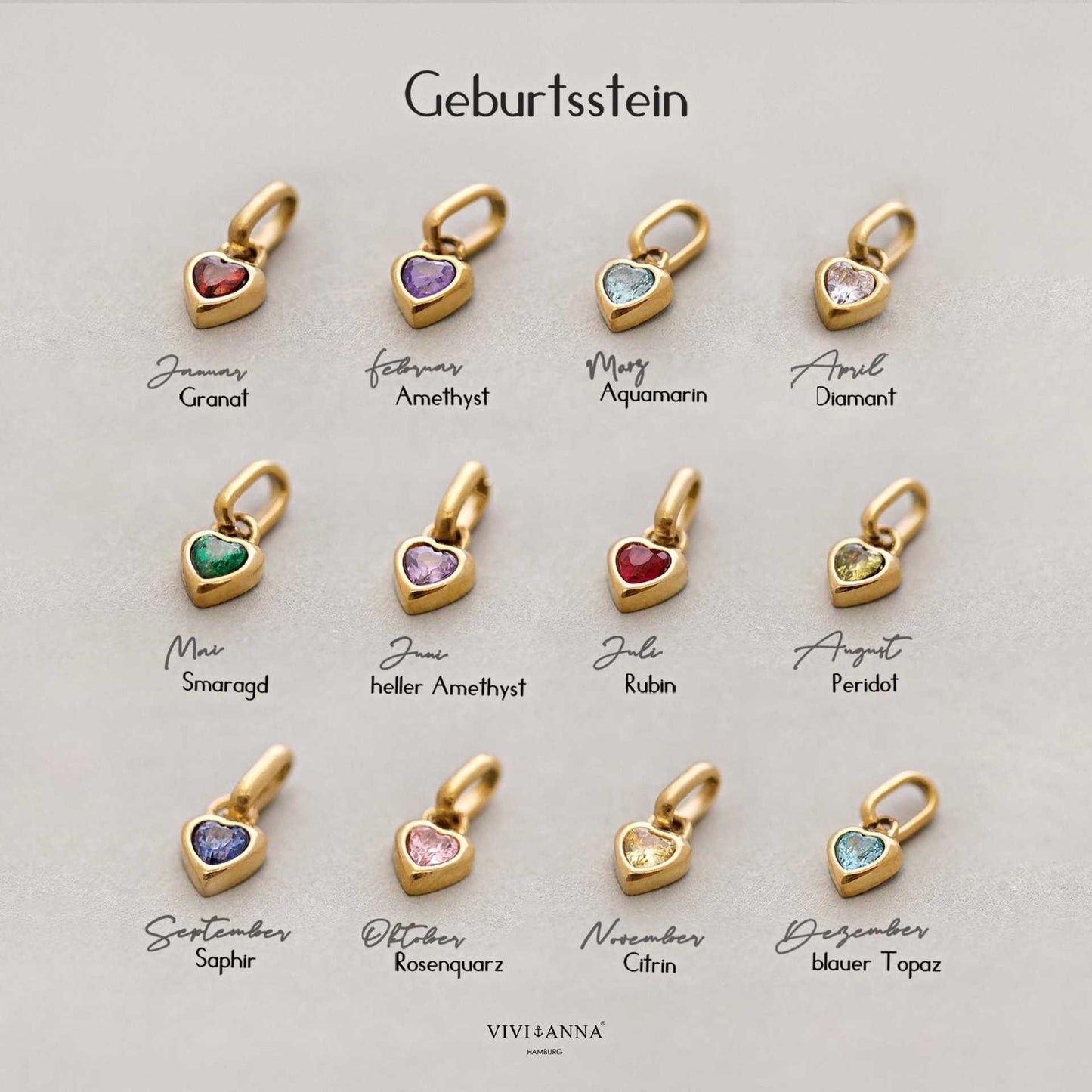 Vava Custom Necklace Gold/Silver Plated Titanium Mystical Symbol Necklace Elements Personalized Gift for Her/Him