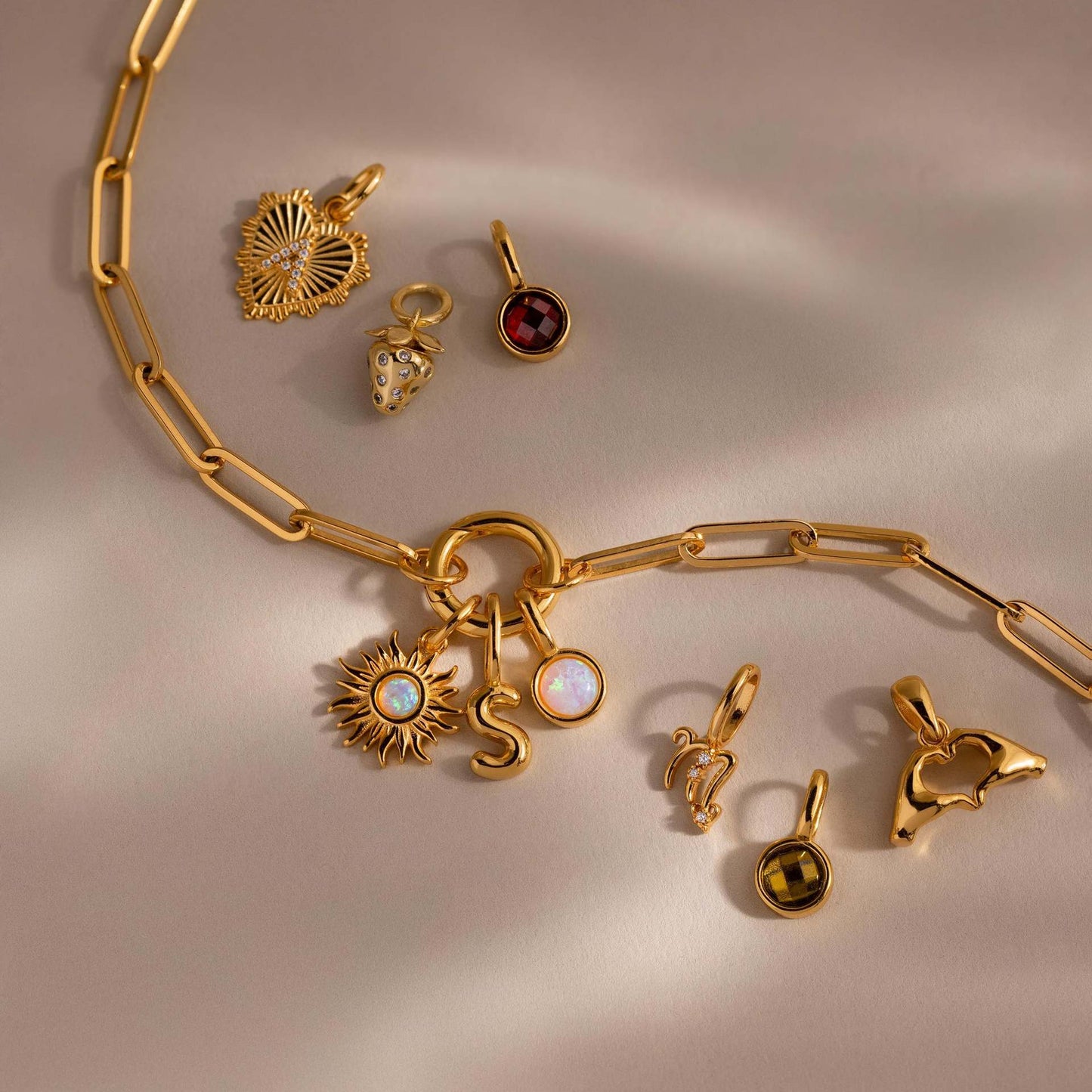 Vava Custom Necklace Gold/Silver Plated Titanium Mystical Symbol Necklace Elements Personalized Gift for Her/Him