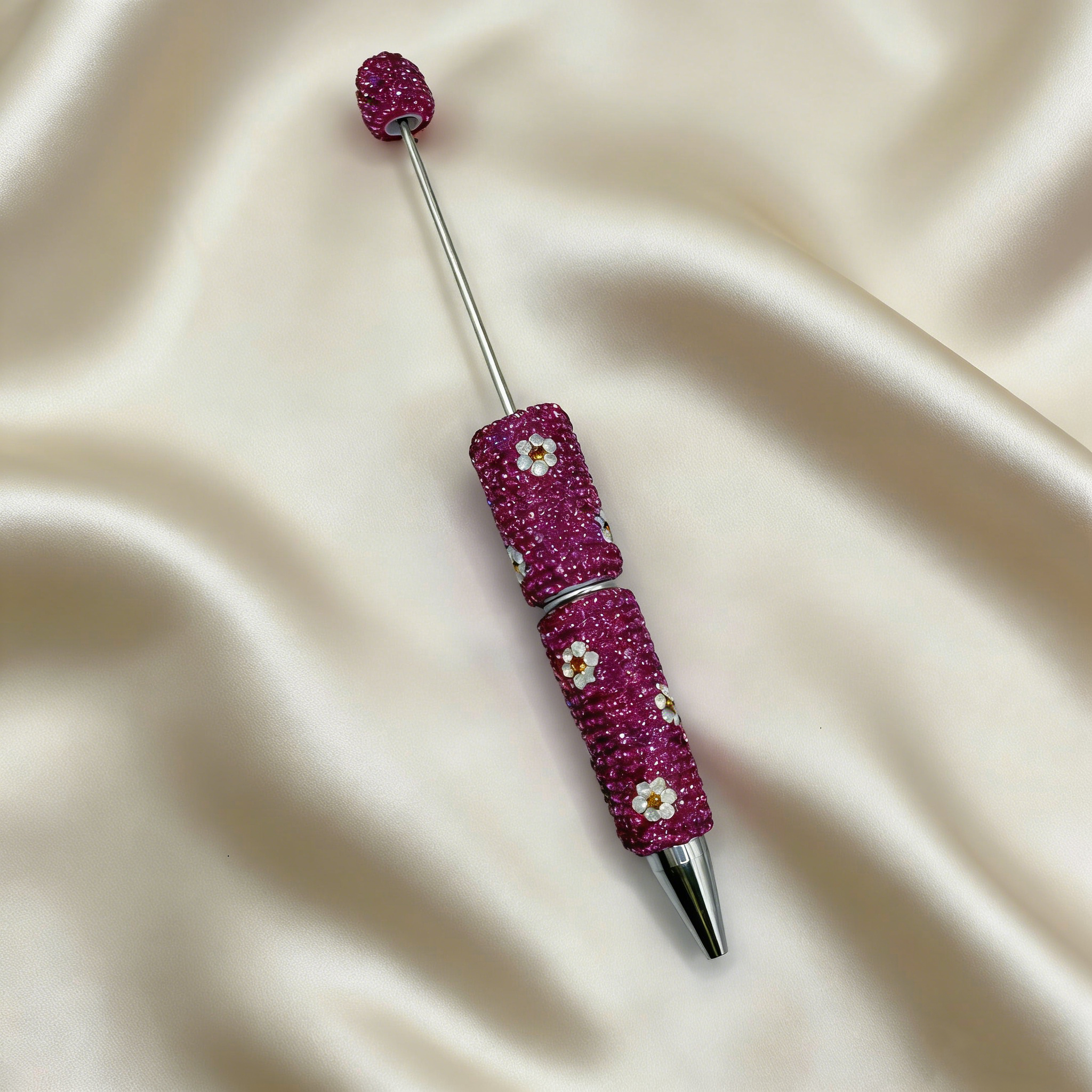 Daisy Beadable Pen (3pcs/Bag)